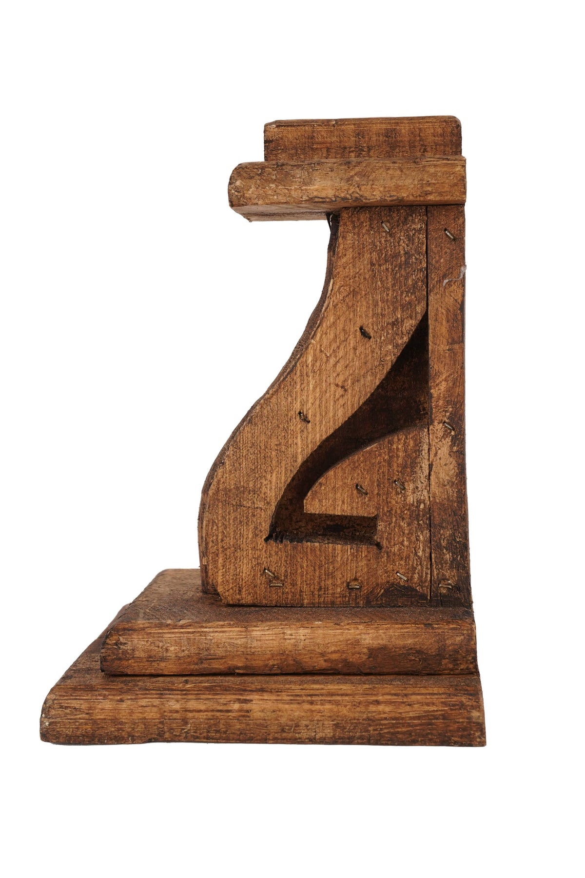 Farmhouse Corbel Mini Book End Wood