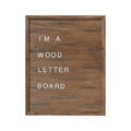 16x20 Wood Letter Board, 144 Letters & Symbols